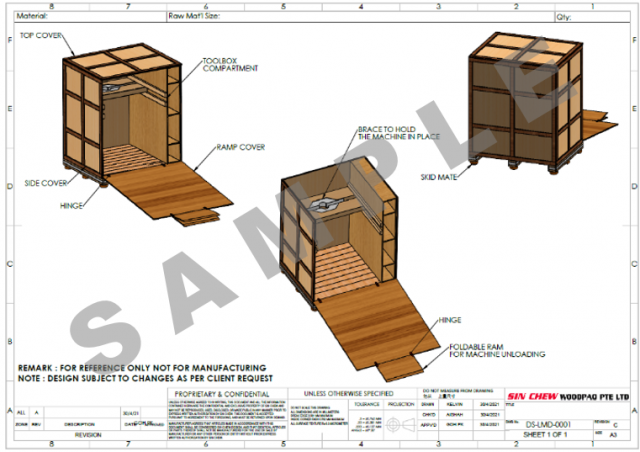 Wooden-Crating-Technical-Drawing
