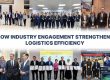 Collage-representing-industry-engagement-initiatives-strengthening-logistics-efficiency
